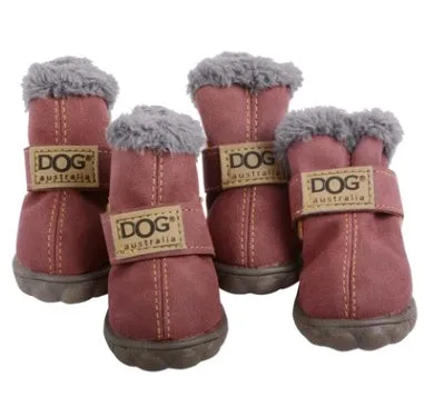 Waterproof Anti-Slip Winter Dog Boots for Snow and Rain