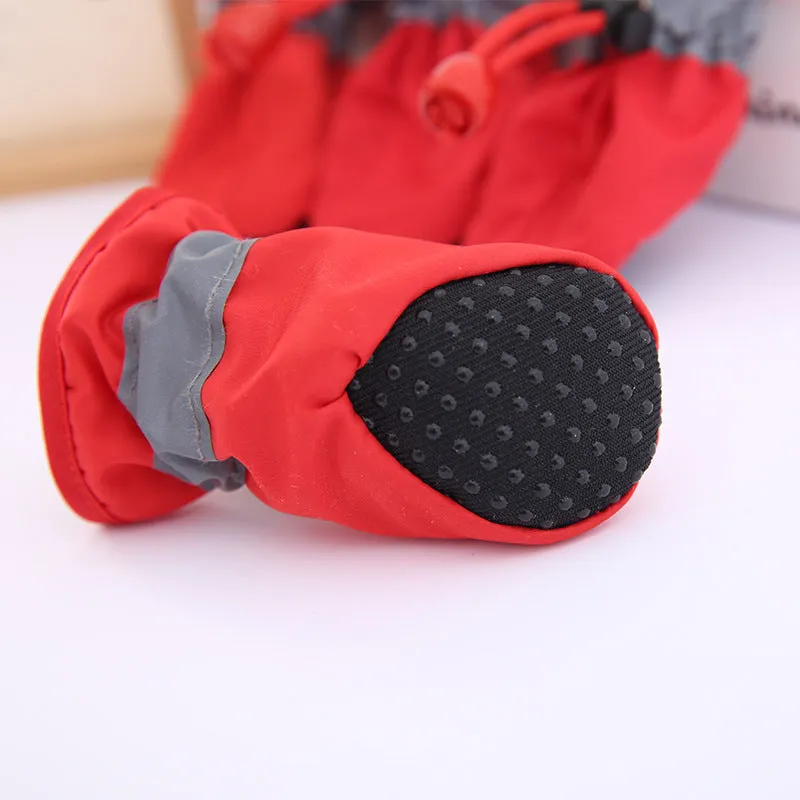 Waterproof Pet Footwear (4 Pieces)-PET01