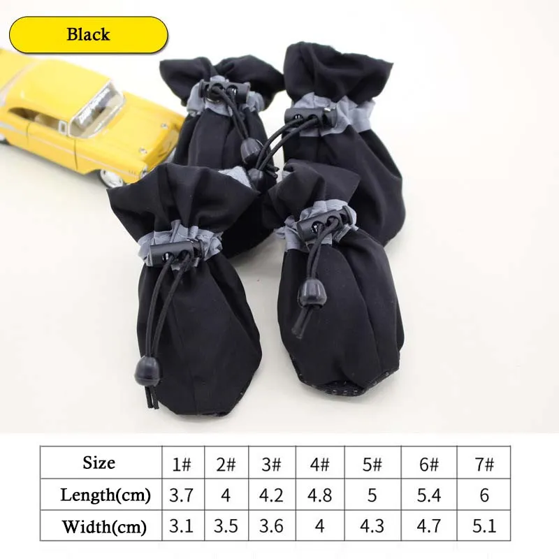 Waterproof Pet Footwear (4 Pieces)-PET01