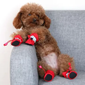 Waterproof Pet Footwear (4 Pieces)-PET01