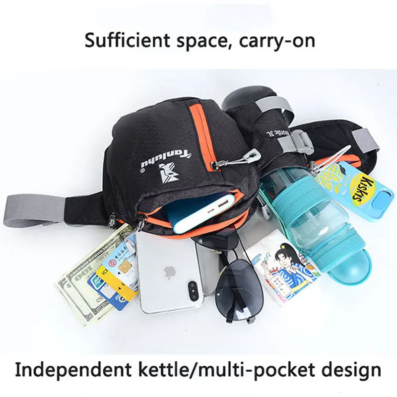 Wautton Ultralight Best Outdoor Fanny Packs for Daily Hiking