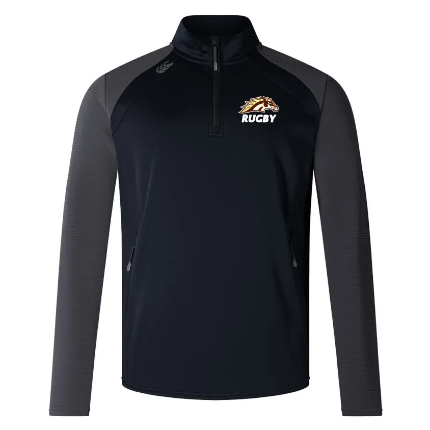 Western Michigan University Men's Rugby Elite 1/4 Zip Top by Canterbury