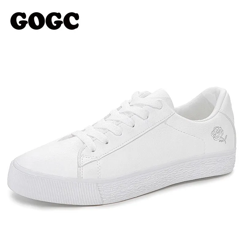 White Sneakers Women Spring Summer Breathable Shoes