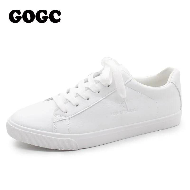 White Sneakers Women Spring Summer Breathable Shoes