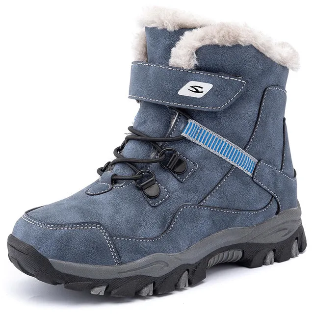 Winter Snow Boots for Women Girls Plush Ankle Booties Ladies High Quality Shoes Woman Comfortable Plus Size 28-41 Botas Mujer
