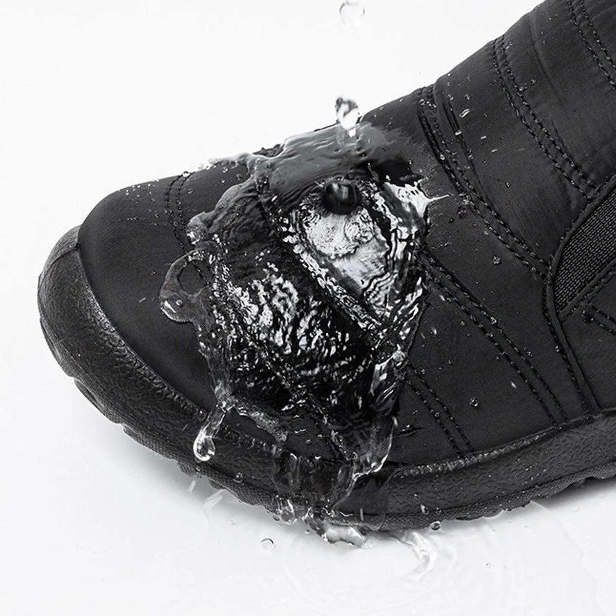Winter Warm Cotton Shoes Soft Sole Old Beijing Cotton Shoes Women Men Snow Boots