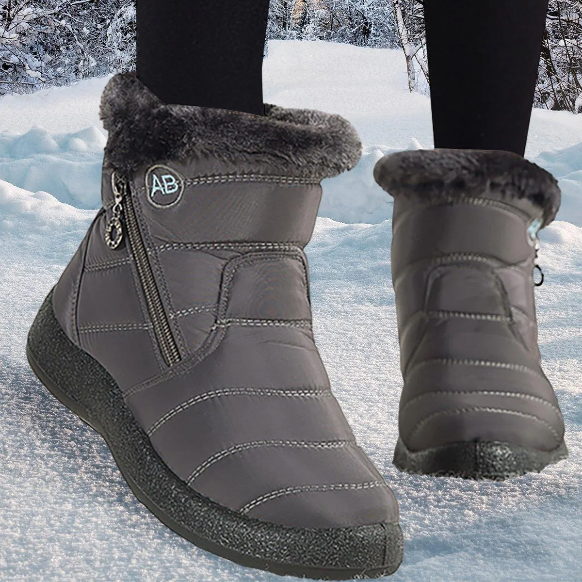Winter Warm Cotton Shoes Soft Sole Old Beijing Cotton Shoes Women Men Snow Boots