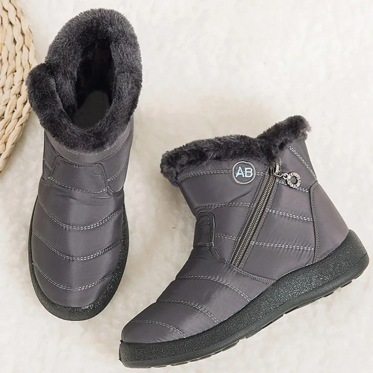Winter Warm Cotton Shoes Soft Sole Old Beijing Cotton Shoes Women Men Snow Boots