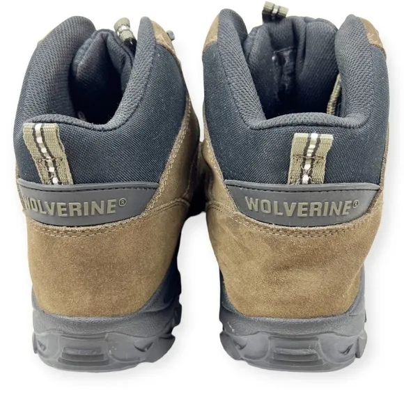 Wolverine Brighton Leather Steel Toe Mid Hiking Boot Brown 11