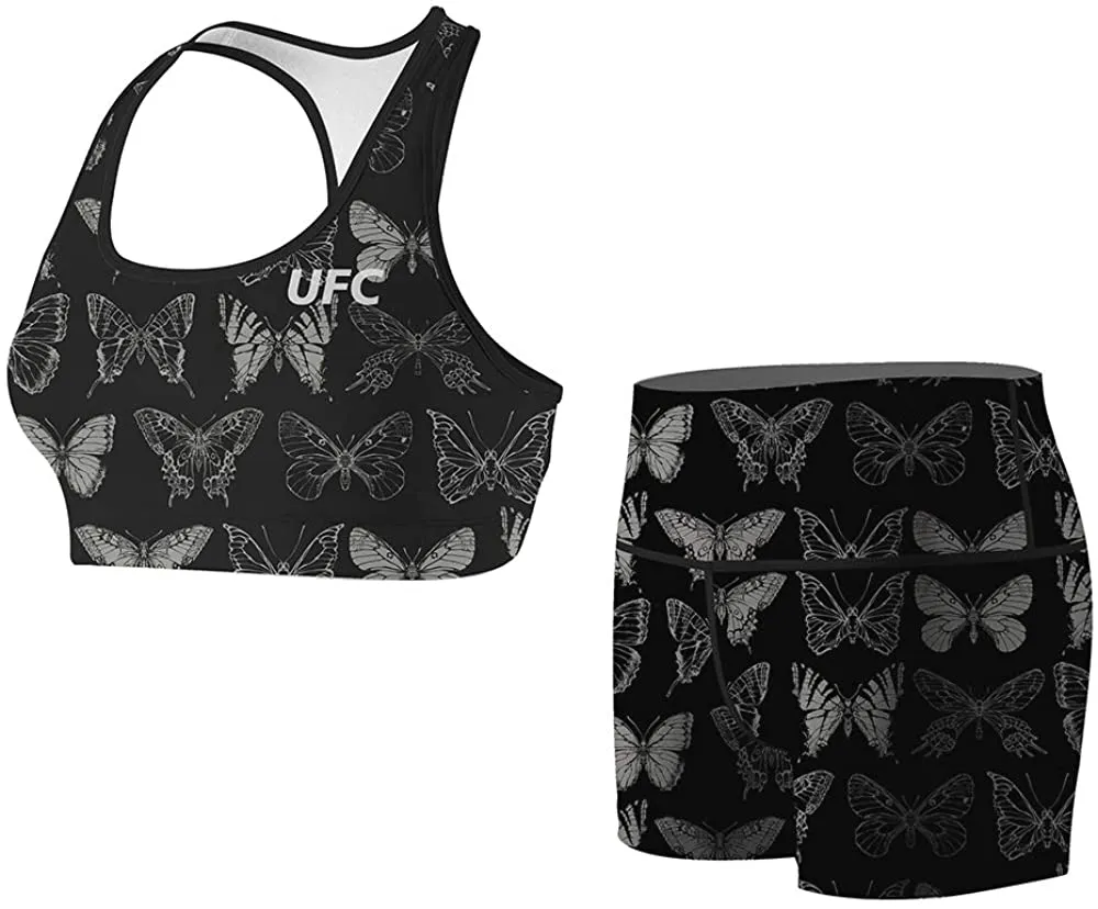Women's Buttery Compression Shorts Fight Shorts