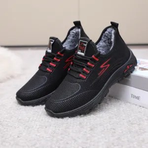 Women's Cow Waterproof Surface Female Fleece-lined Thick Women's Shoes
