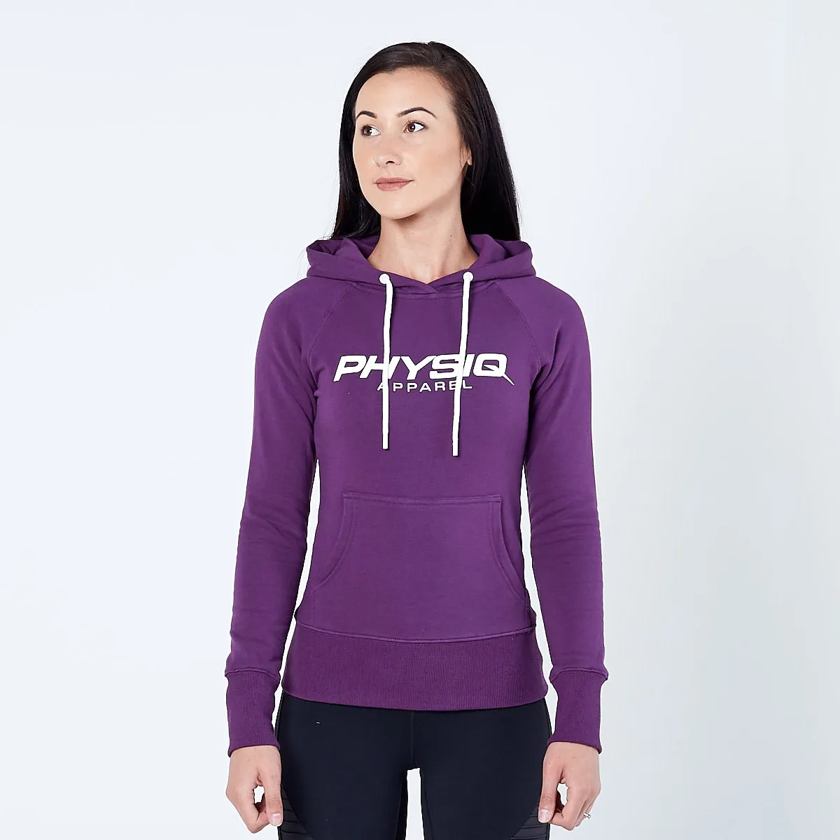 Women's Physiq Apparel - CoreFleece Pullover Hoodie - Black, Fuschia or Purple