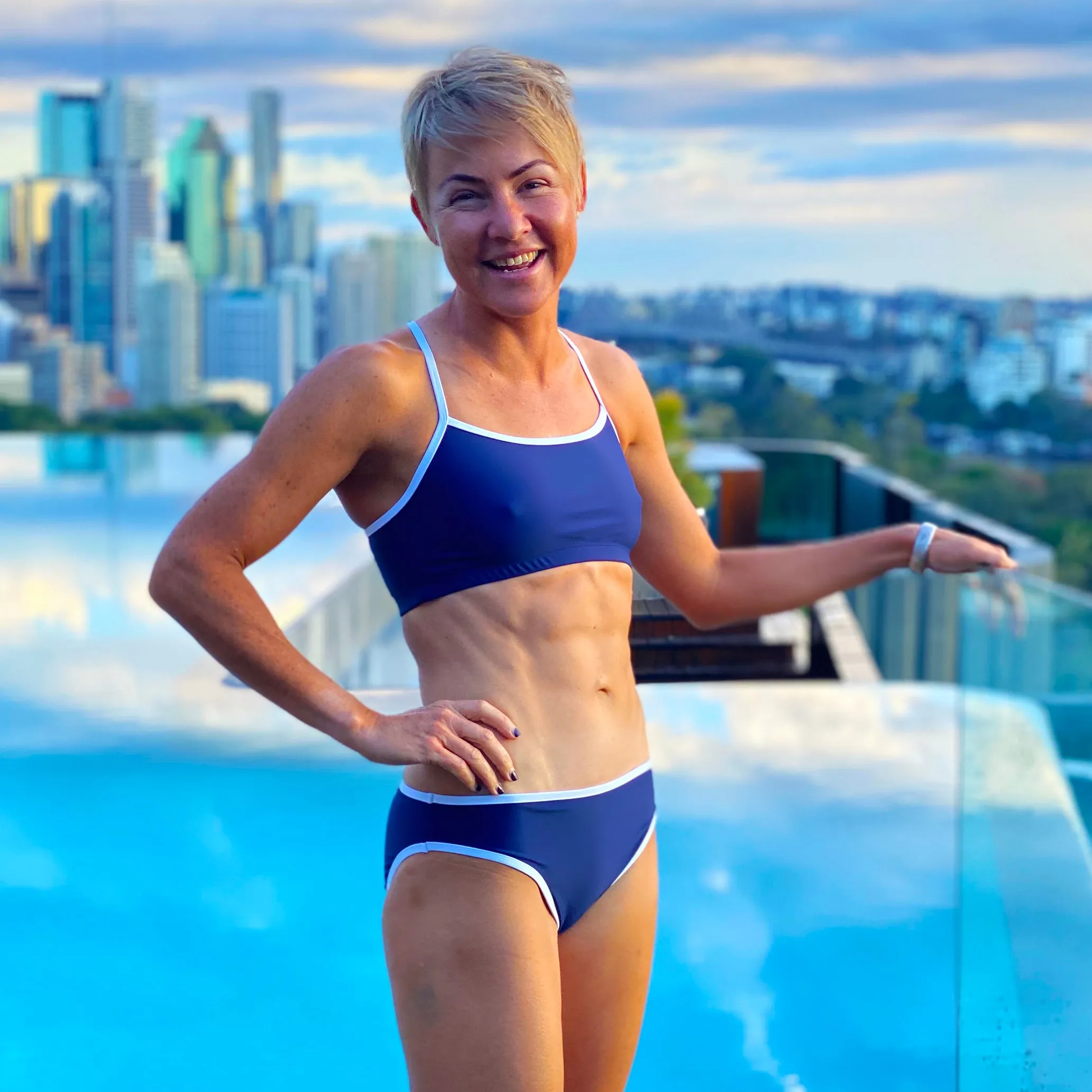 Women's Sports Bikini Navy'n'Nice