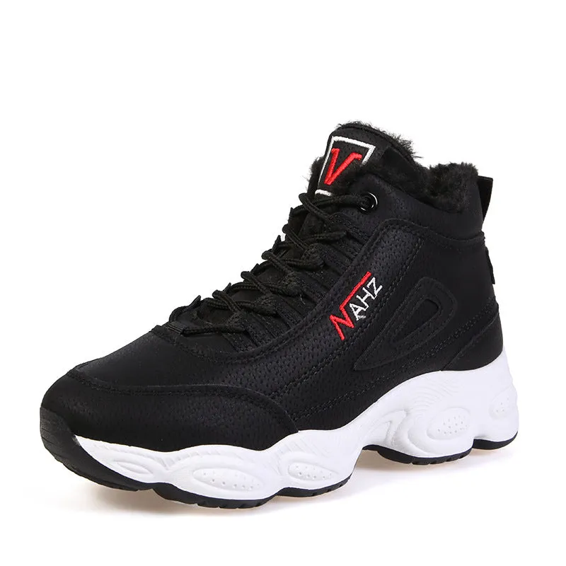 Women's Trendy Fleece-lined Winter Warm Fashion Northern Women's Shoes