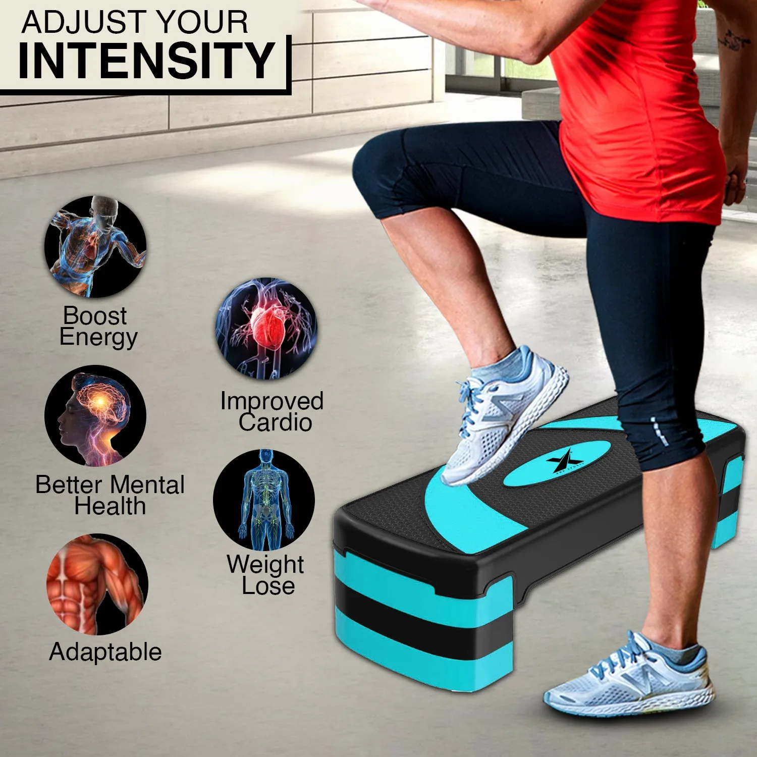 Xn8 Aerobic Stepper 2 Step
