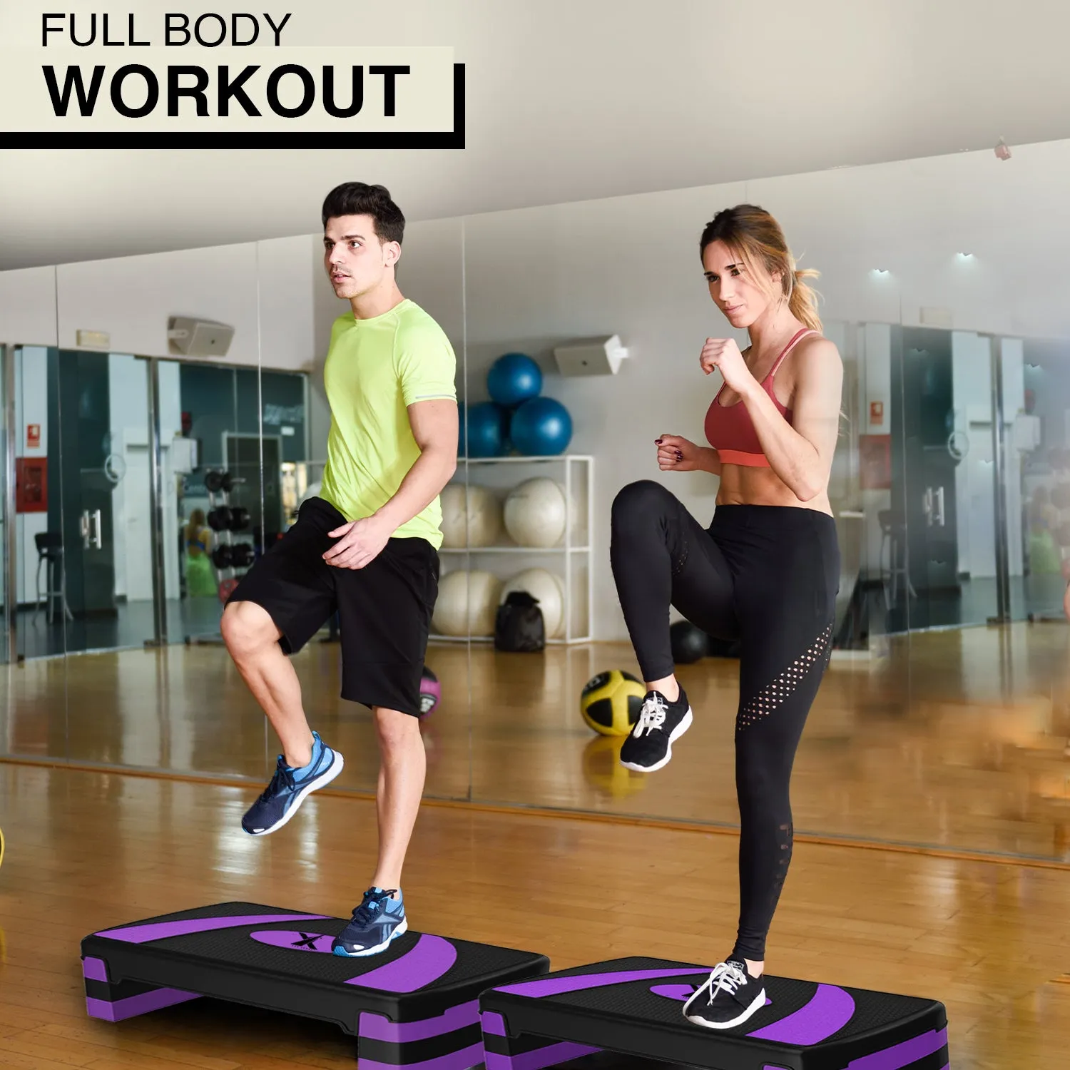 Xn8 Aerobic Stepper 2 Step