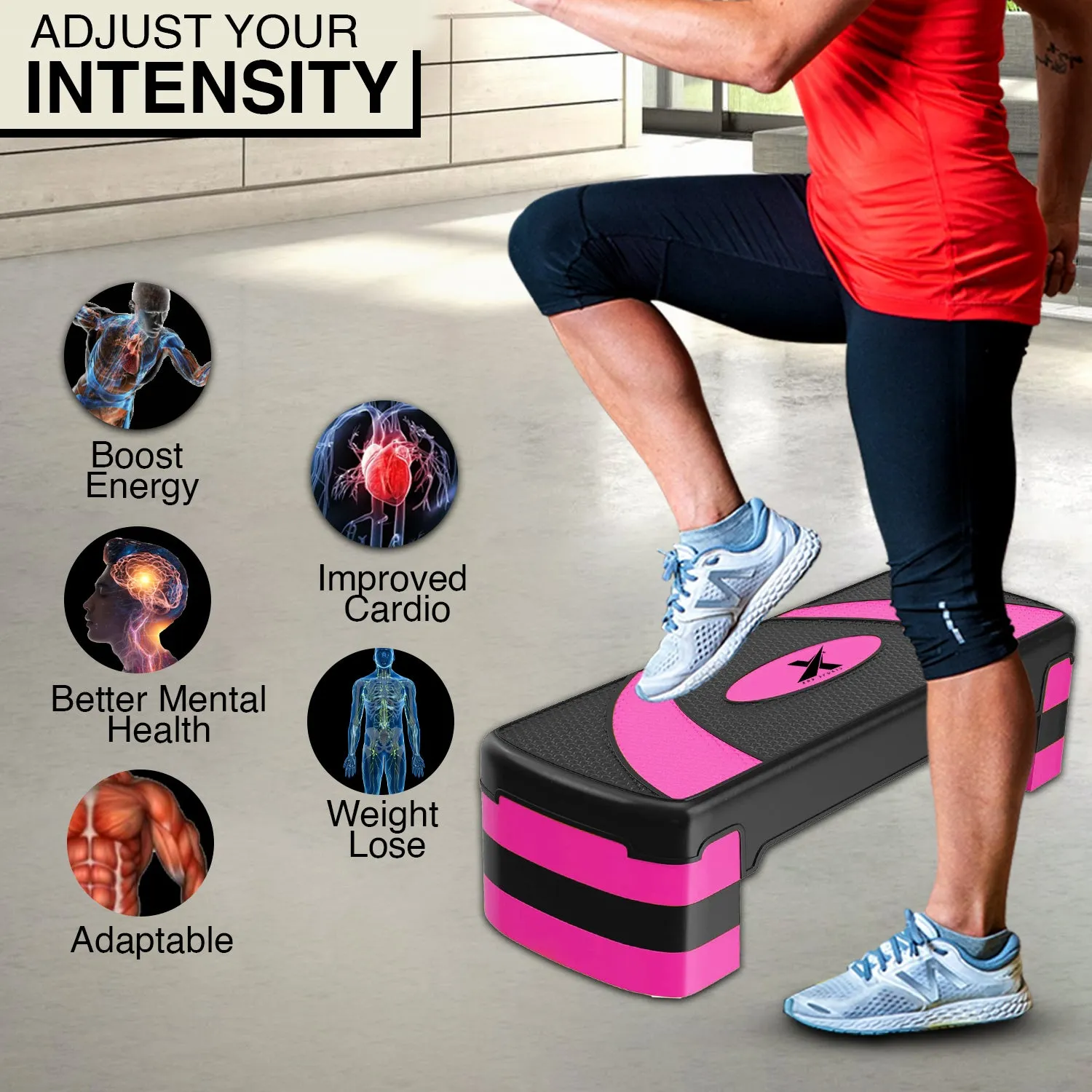 Xn8 Aerobic Stepper 2 Step