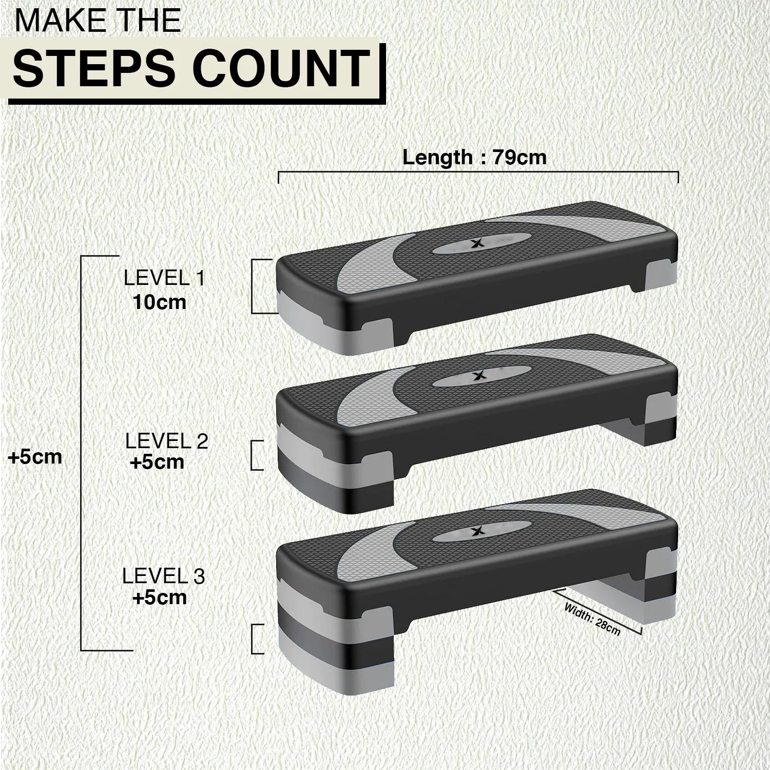 Xn8 Aerobic Stepper 2 Step