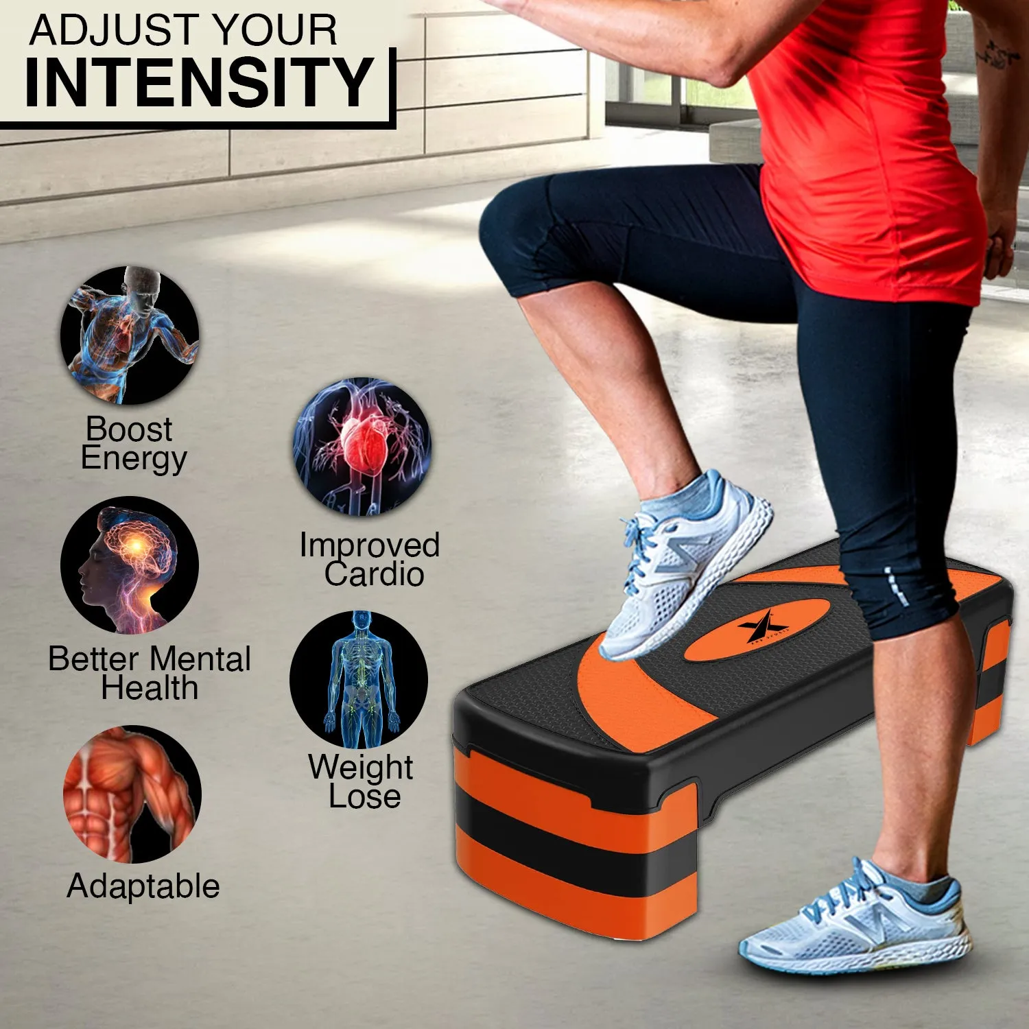 Xn8 Aerobic Stepper 2 Step