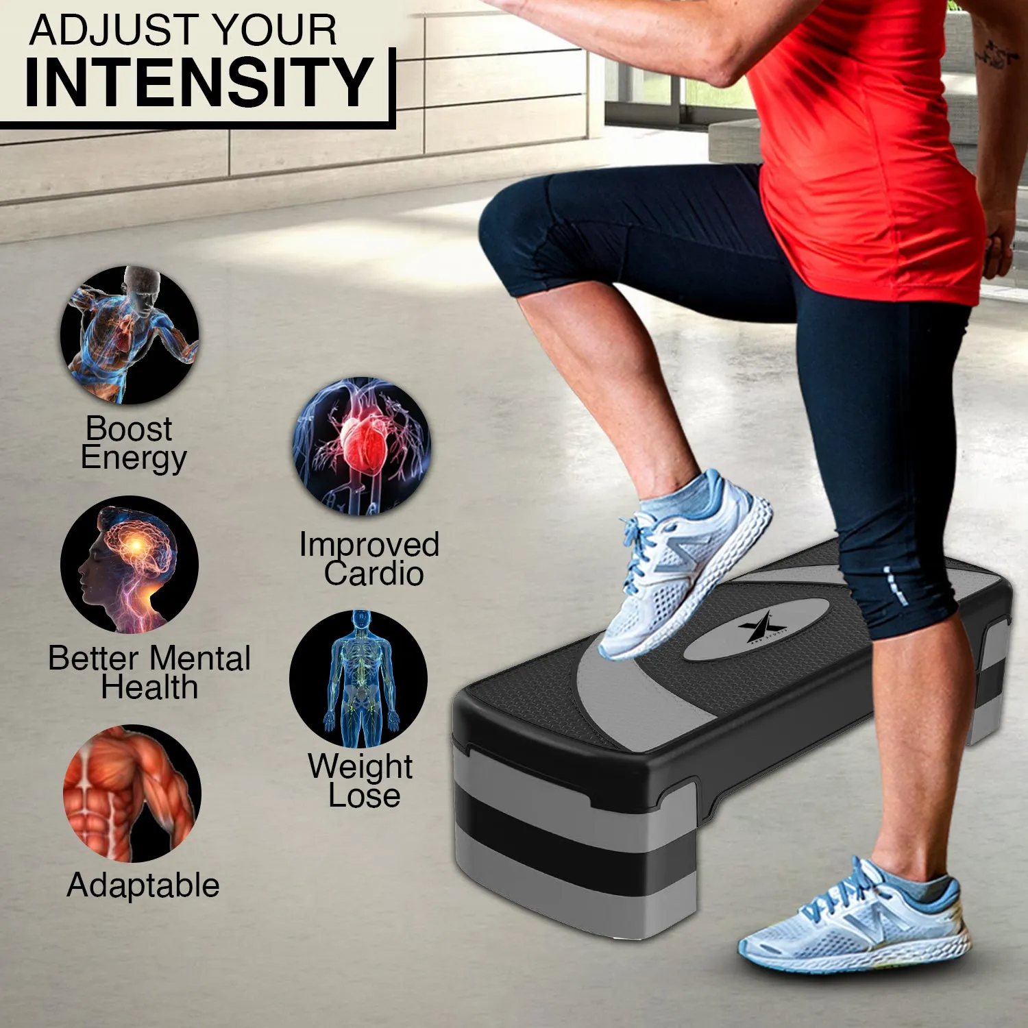 Xn8 Aerobic Stepper 2 Step
