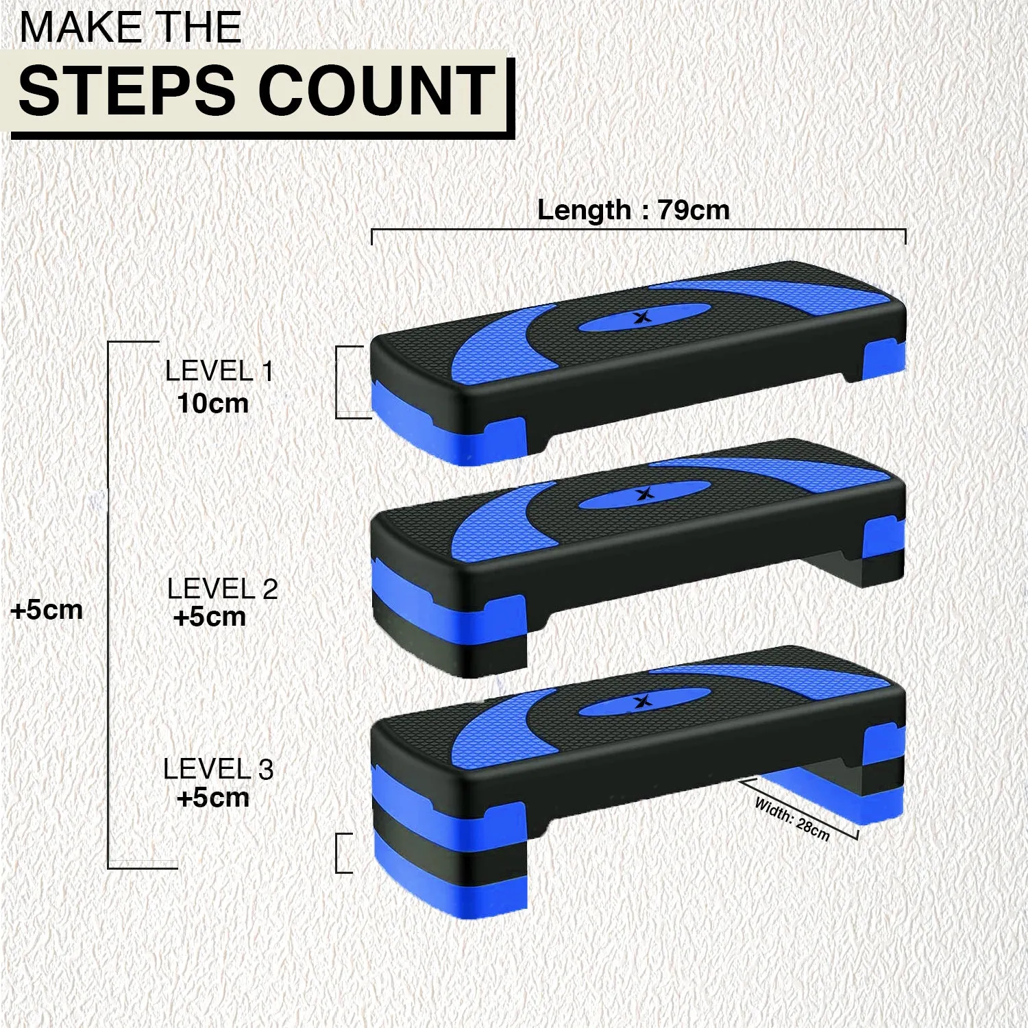 Xn8 Aerobic Stepper 2 Step