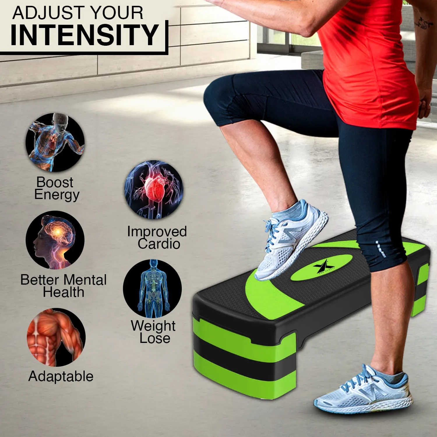 Xn8 Aerobic Stepper 2 Step