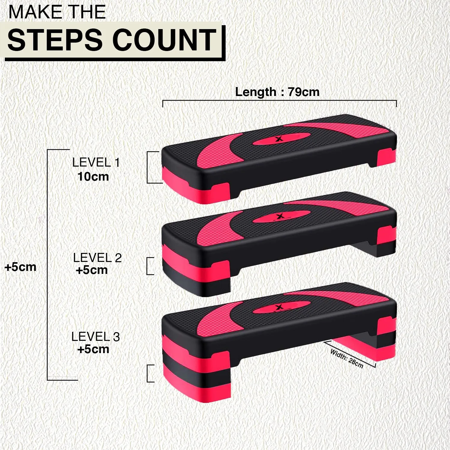 Xn8 Aerobic Stepper 2 Step