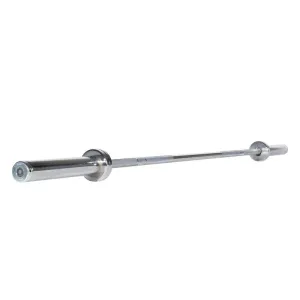 York Barbell | International Women's Needle-Bearing Olympic Training Bar - 6.5ft (25mm)