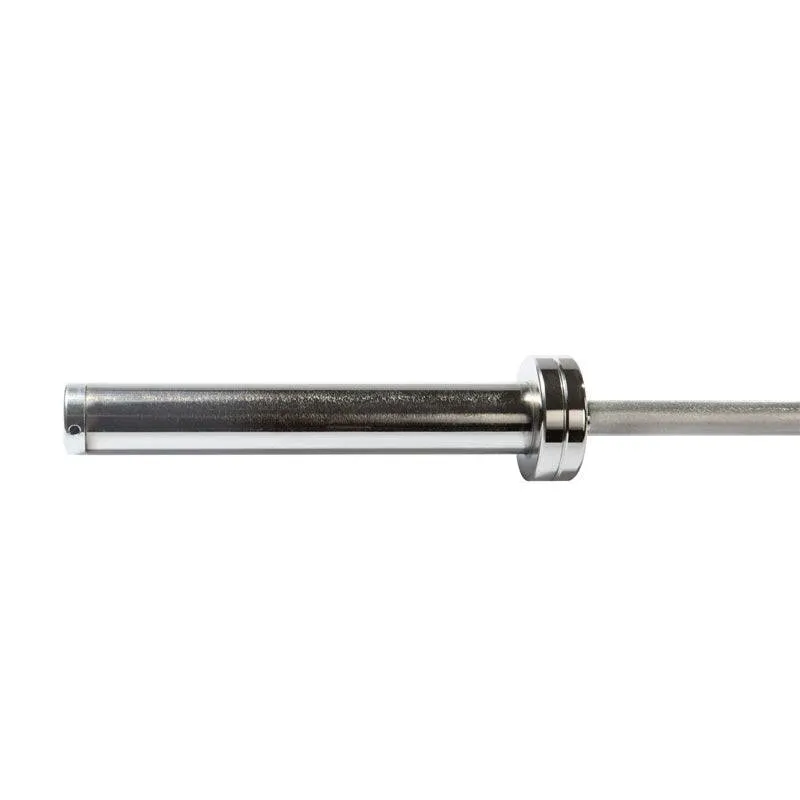 York Barbell | International Women's Needle-Bearing Olympic Training Bar - 6.5ft (25mm)